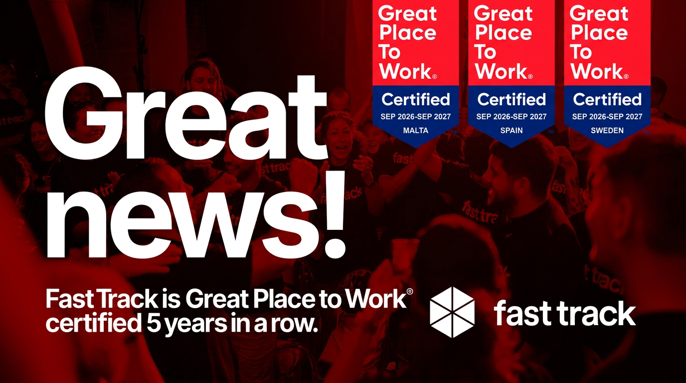 Fast Track marks ten years with fifth consecutive Great Place to Work® certification